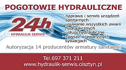 pogotowie hydrauliczne Olsztyn